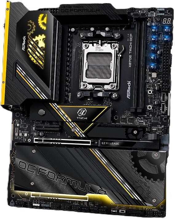 Asrock x870e taichi ocf atx moederbor 3 orig - ASRock X870E Taichi OCF Moederbord