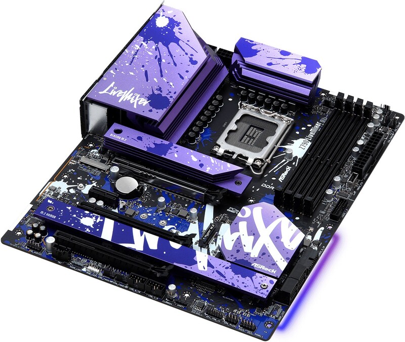 Asrock z790 live mixer moederbord 3 orig - ASRock Z790 LiveMixer Moederbord