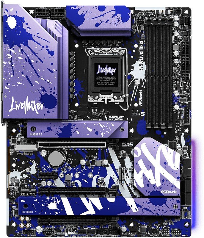 Asrock z790 live mixer moederbord - ASRock Z790 LiveMixer Moederbord