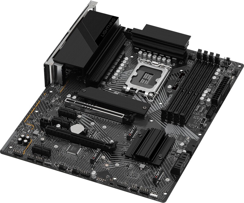 Asrock z790 pg lightning moederbord 3 orig - ASRock Z790 PG Lightning Moederbord