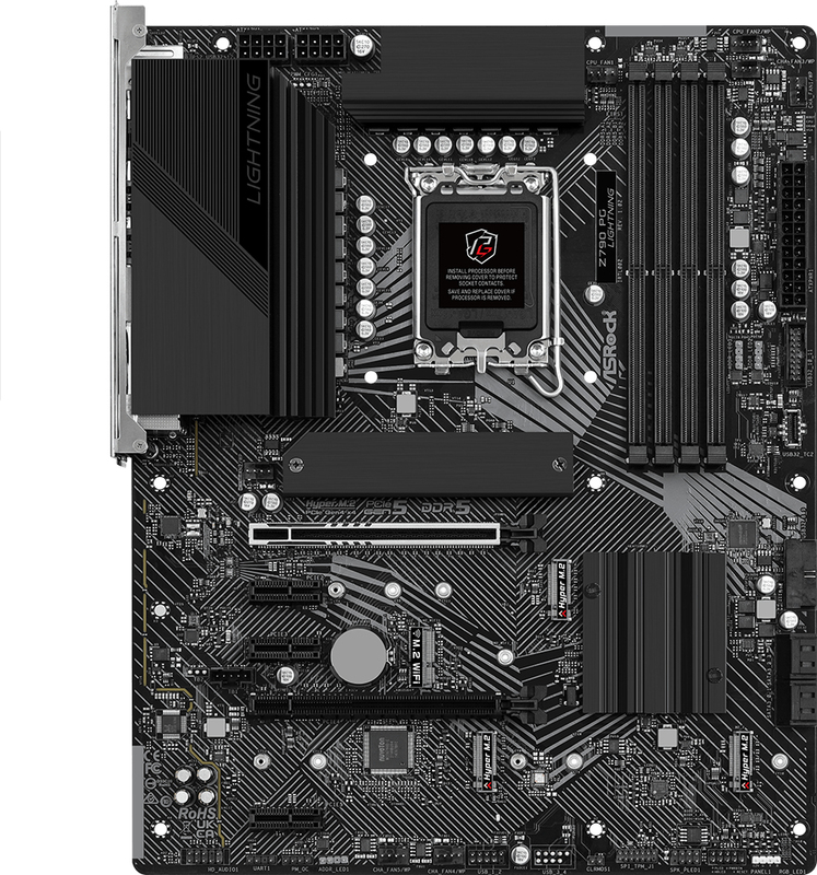 Asrock z790 pg lightning moederbord 5 orig - ASRock Z790 PG Lightning Moederbord