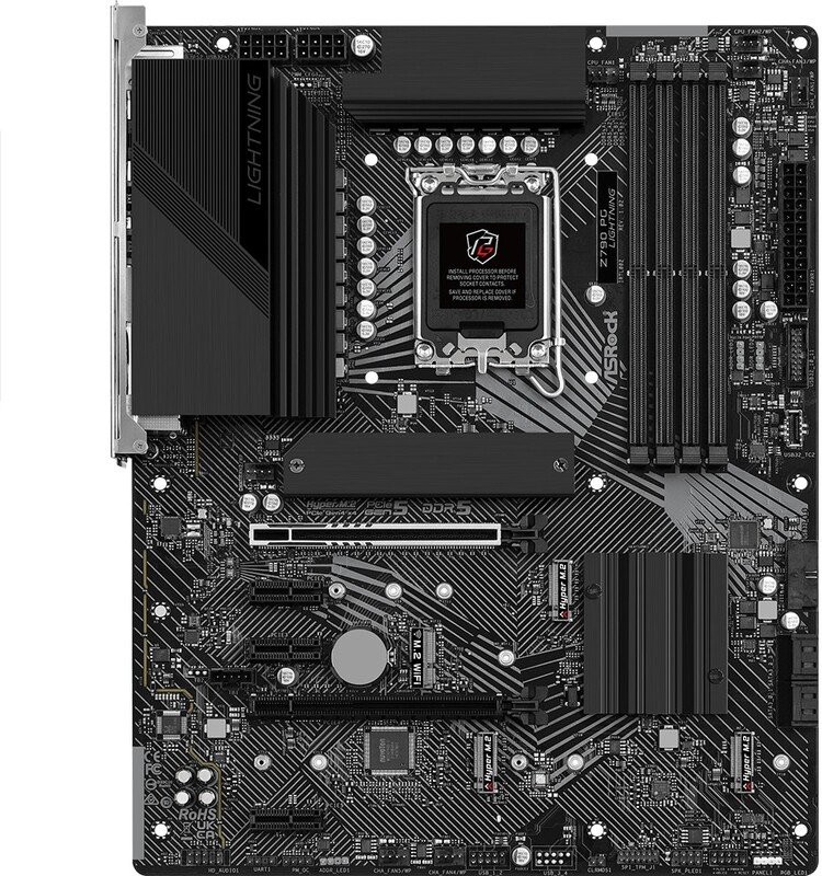 Asrock z790 pg lightning moederbord - ASRock Z790 PG Lightning Moederbord