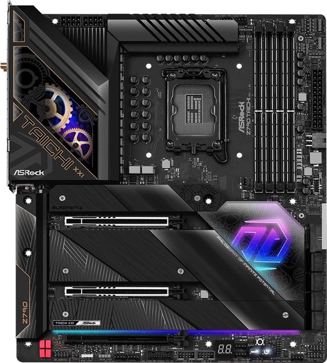 Asrock Z790 Taichi - Moederbord - Eatx - Socket Lga1700 - Intel Z790 - Ddr5 - afbeelding 5