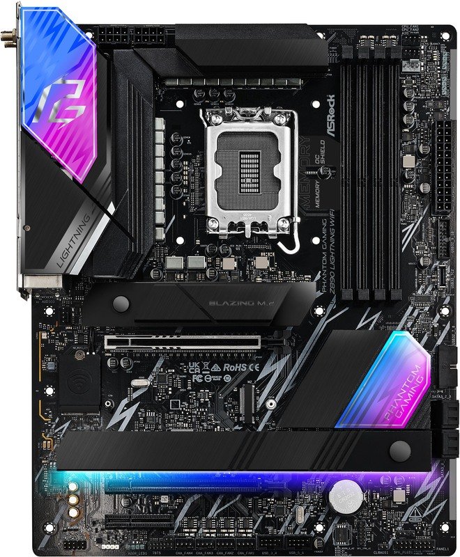 Asrock z890 lightning wifi - ASRock Z890 Lightning WiFi Moederbord