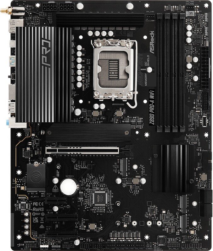 Asrock z890 pro a wifi intel z890 - ASRock Z890 Pro-A WiFi Moederbord