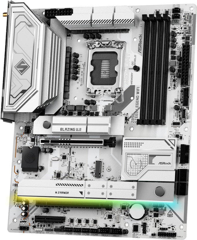 Asrock z890 steel legend wifi 3 orig - ASRock Z890 Steel Legend WiFi Moederbord