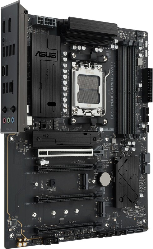 Asus b850 max wifi moederbord 2 orig - ASUS B850 MAX GAMING WIFI Moederbord (Black