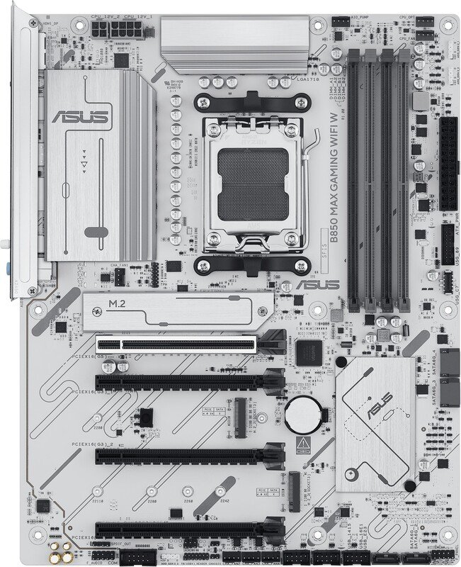 Asus b850 max wifi w moederbord - ASUS B850 MAX GAMING WIFI W Moederbord
