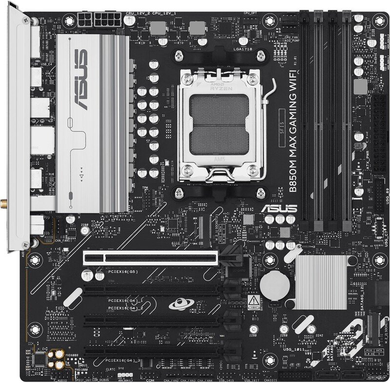ASUS ASUS B850M MAX GAMING WIFI moederbord