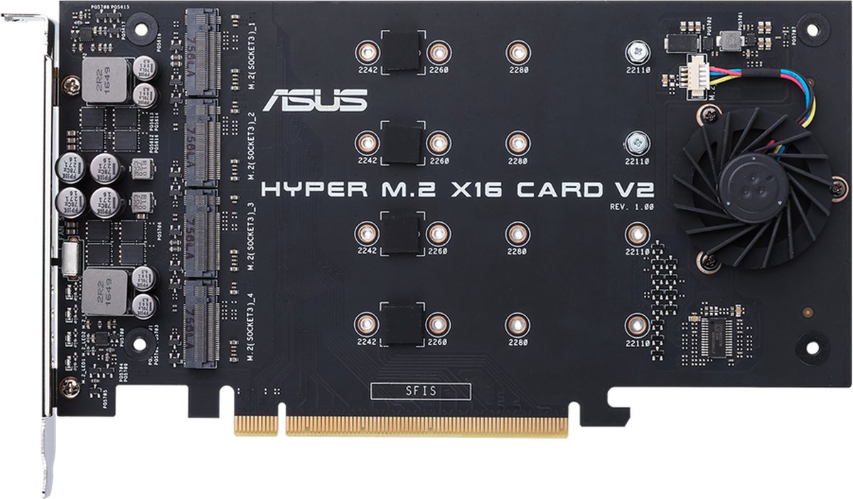 Hyper M.2 X16 Card V2 Moederbord - afbeelding 6