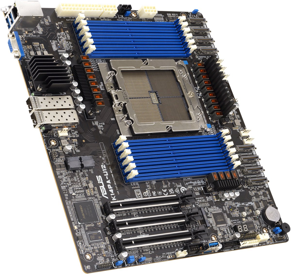 Asus K14Pa-U12/Asmb11 Socket Sp5 Ssi Ceb moederbord - afbeelding 4