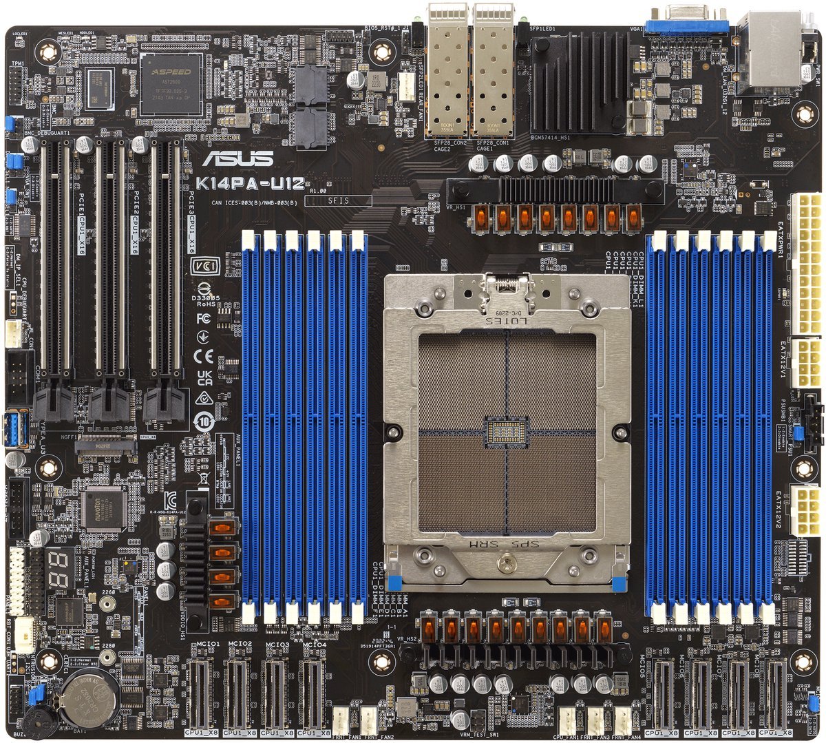 ASUS Asus K14Pa-U12/Asmb11 Socket Sp5 Ssi Ceb