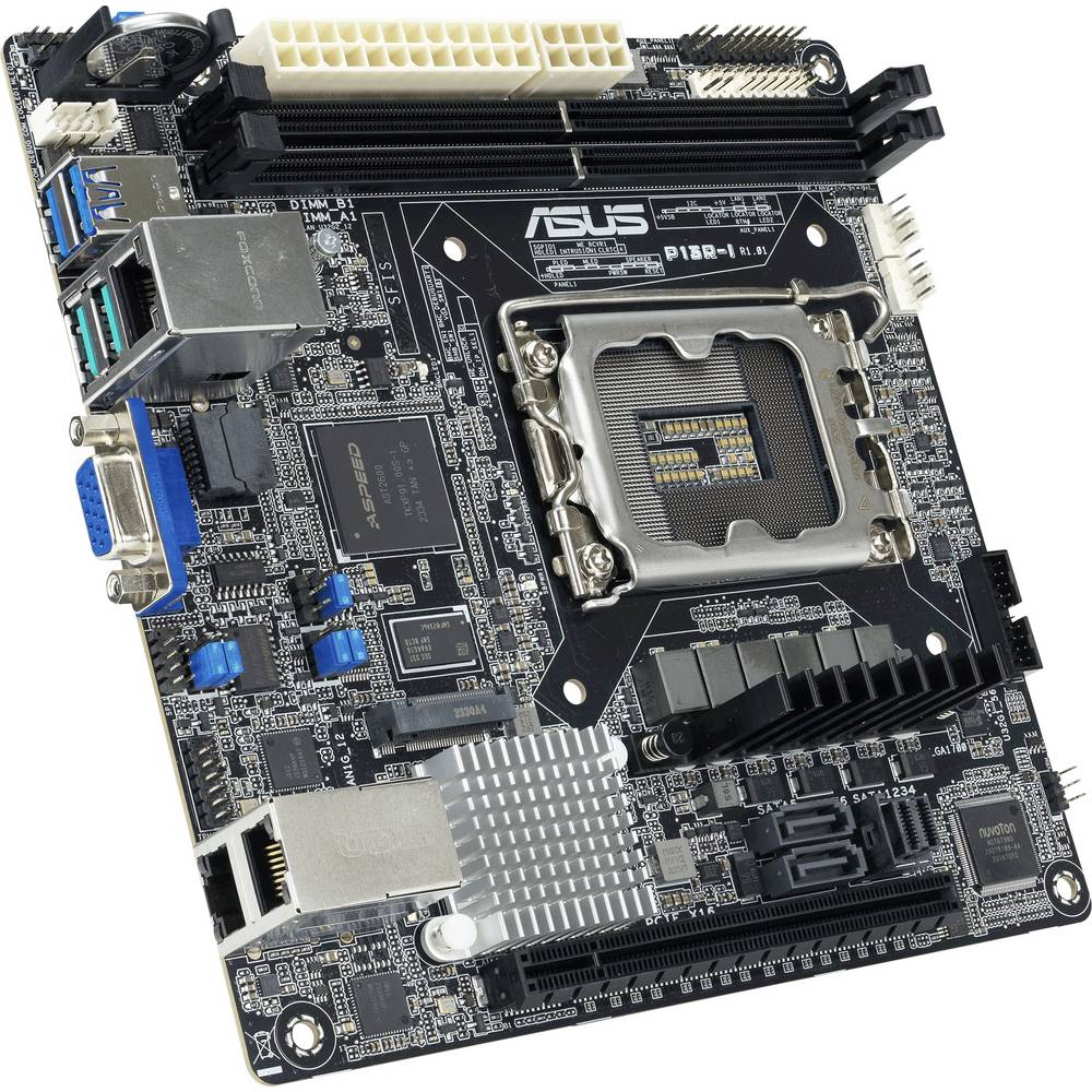 P13R-I Intel C262 LGA 1700 mini ITX Moederbord - afbeelding 5