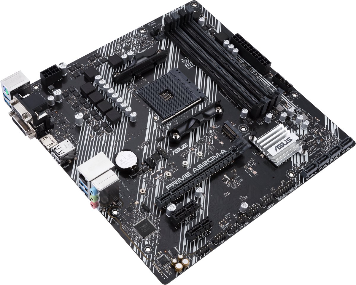 PRIME A520M-A II/CSM - , , , 4xDDR4, , 1x M.2, 1GbE Moederbord - afbeelding 4