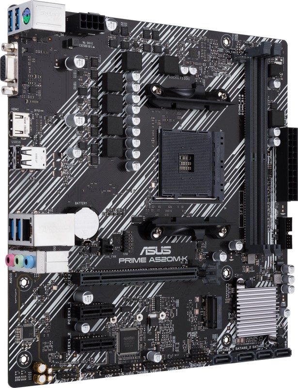 Asus prime a520m k 2 orig - ASUS PRIME A520M-K Moederbord