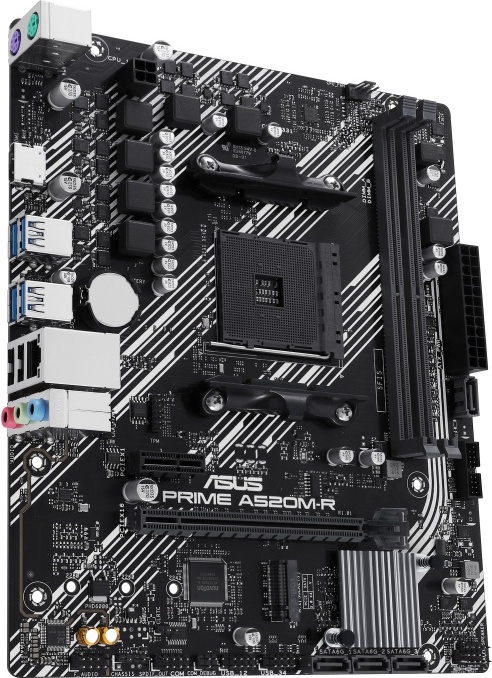 Asus prime a520m r moederbord 2 orig - ASUS PRIME A520M-R Moederbord