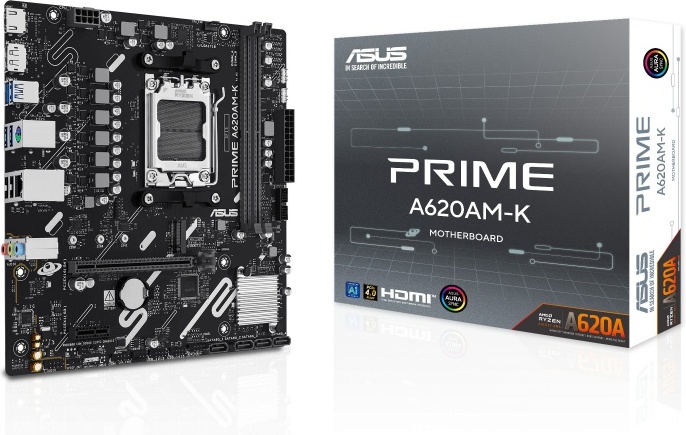 Asus prime a620am k 5 orig - ASUS PRIME A620AM-K Moederbord
