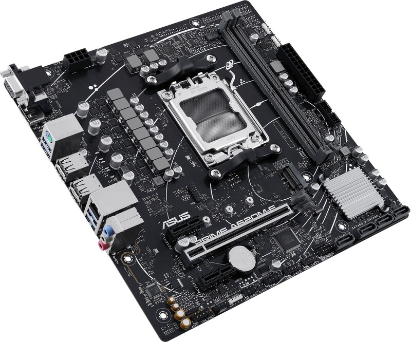 Asus prime a620m e csm amd a620 3 orig - ASUS PRIME A620M-E-CSM Moederbord