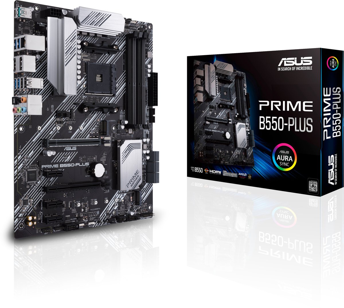 Asus Prime B550-Plus - Moederbord - Socket Am4 - Atx - Amd B550 Chipset - afbeelding 2