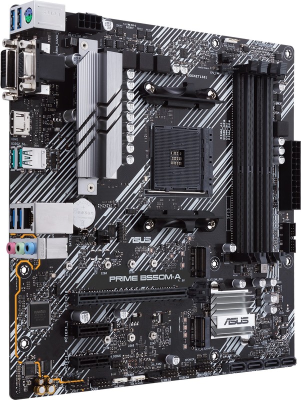 Asus prime b550m a moederbord 2 orig - ASUS PRIME B550M-A Moederbord