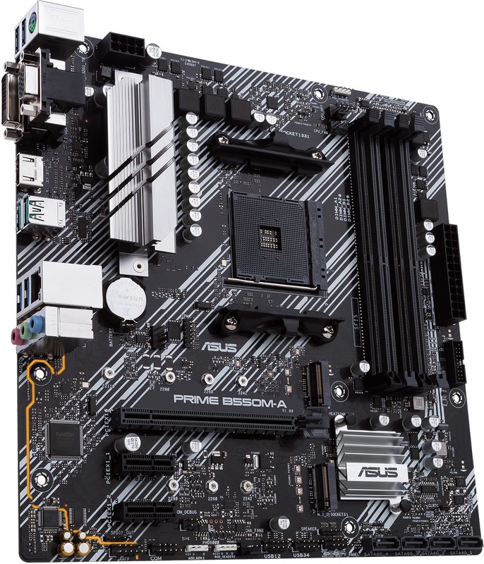 Asus prime b550m a moederbord 3 orig - ASUS PRIME B550M-A Moederbord