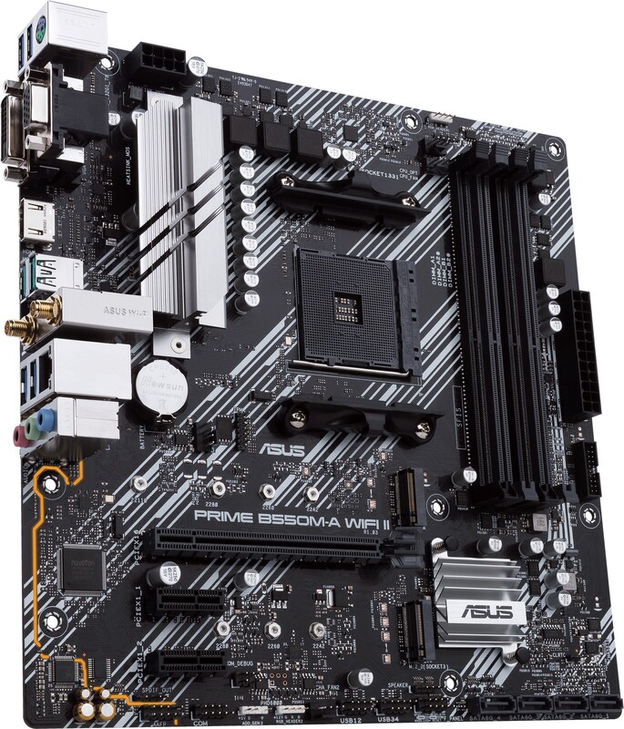 Asus prime b550m a wifi ii moederbo 3 orig - ASUS Prime B550M-A WiFi II Moederbord
