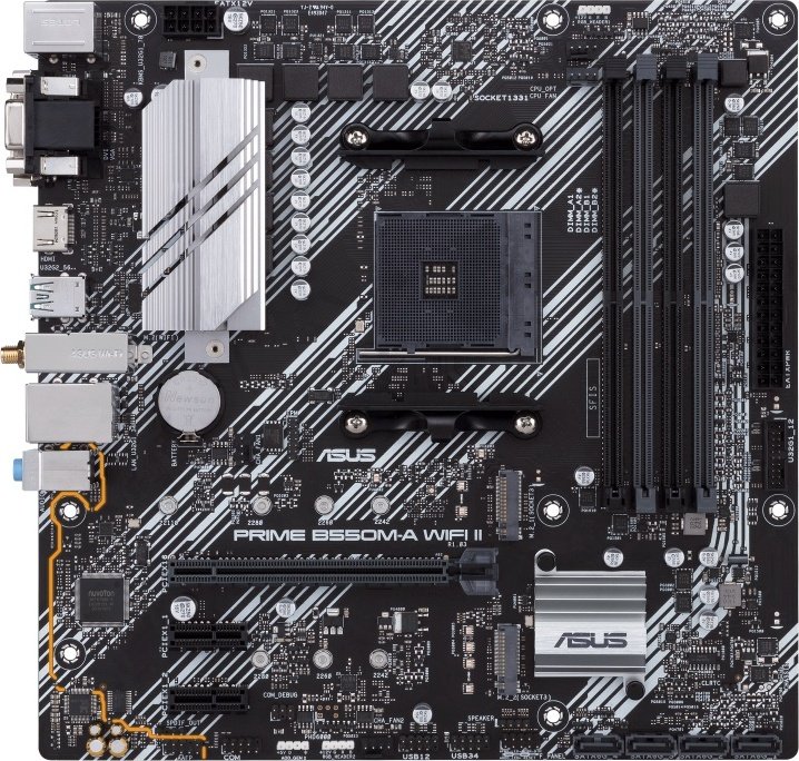 ASUS ASUS PRIME B550M-A WIFI II moederbord