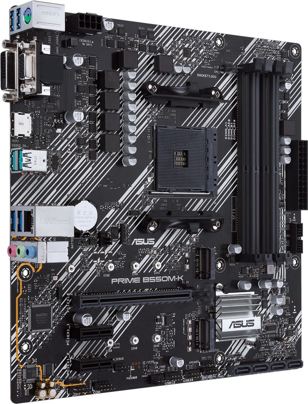 Asus prime b550m k moederbord 2 orig - ASUS Prime B550M-K Moederbord