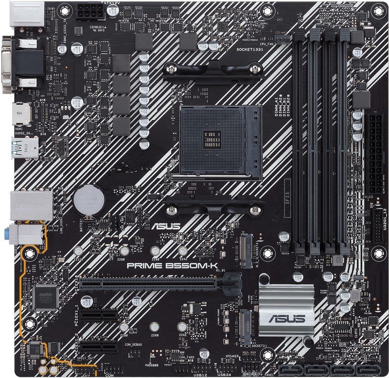 ASUS ASUS PRIME B550M-K moederbord