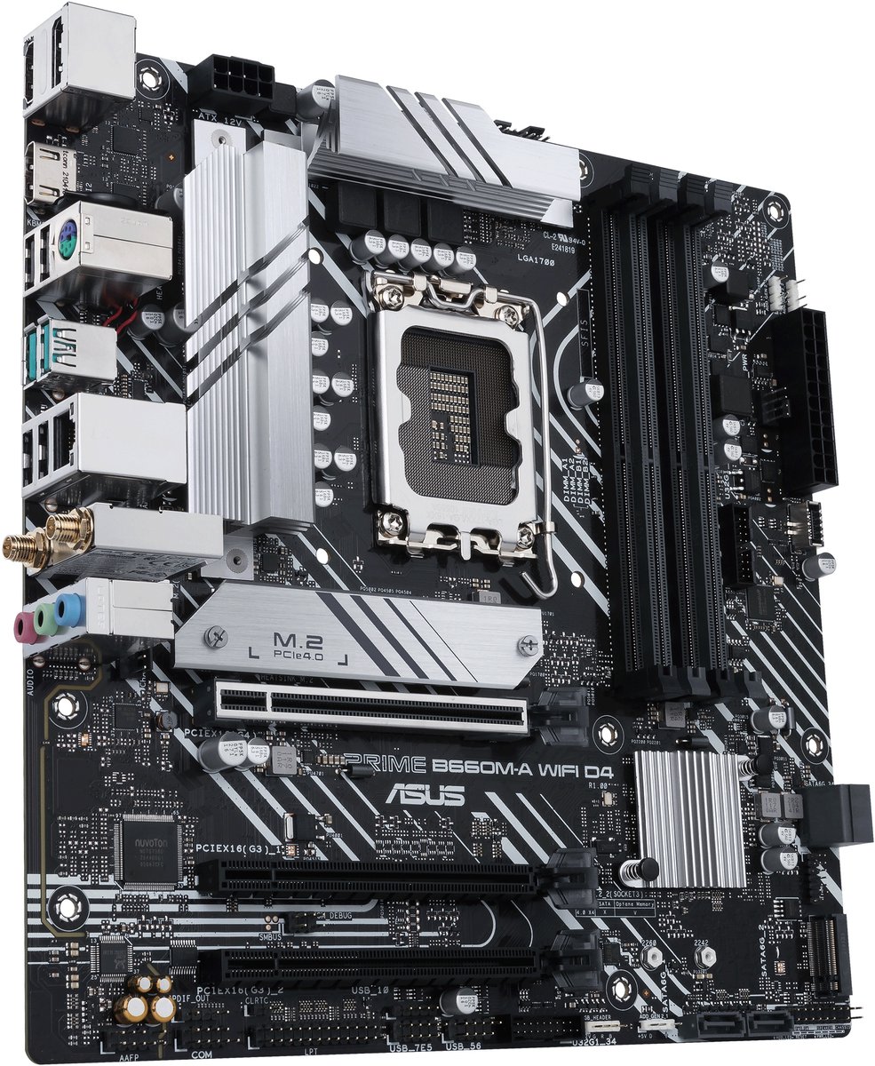 Asus Prime B660M-A Wifi D4 - Moederbord - Micro-Atx - Intel B660 - Socket 1700 - afbeelding 6