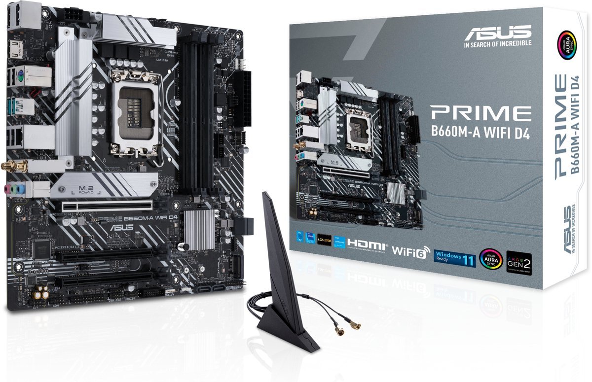 ASUS ASUS PRIME B660M-A WIFI D4 moederbord