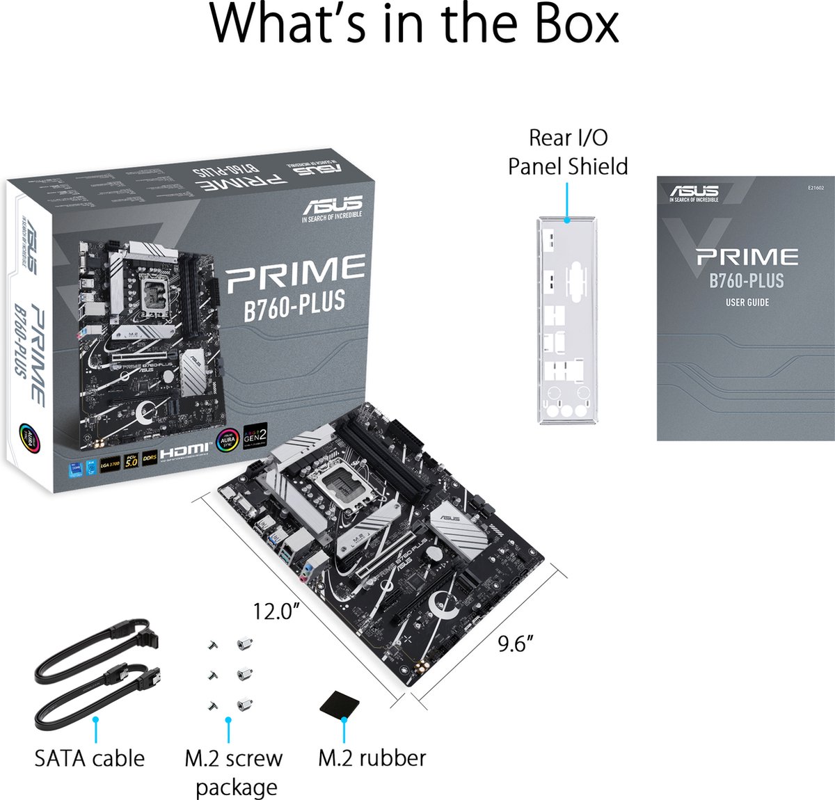 Prime B760-PLUS LGA 1700 ATX Motherboard DDR5 - afbeelding 9