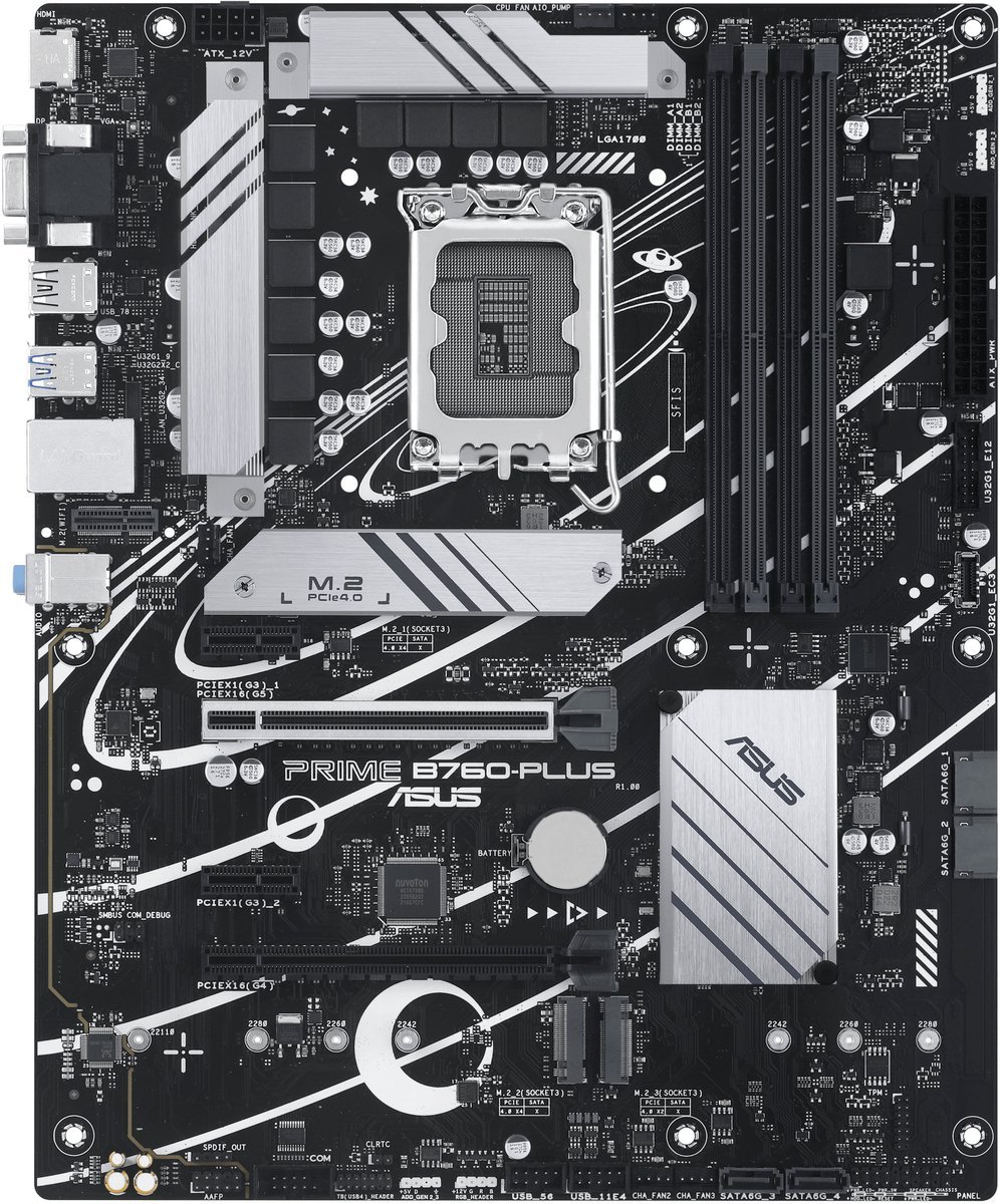 ASUS Asus Prime B760-Plus Intel B760 Lga 1700 Atx