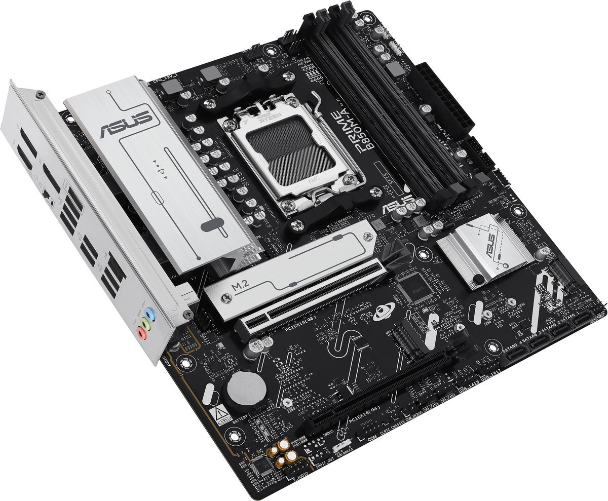 Asus Prime B850M-A-Csm Amd B850 Socket Am5 Micro Atx moederbord - afbeelding 3