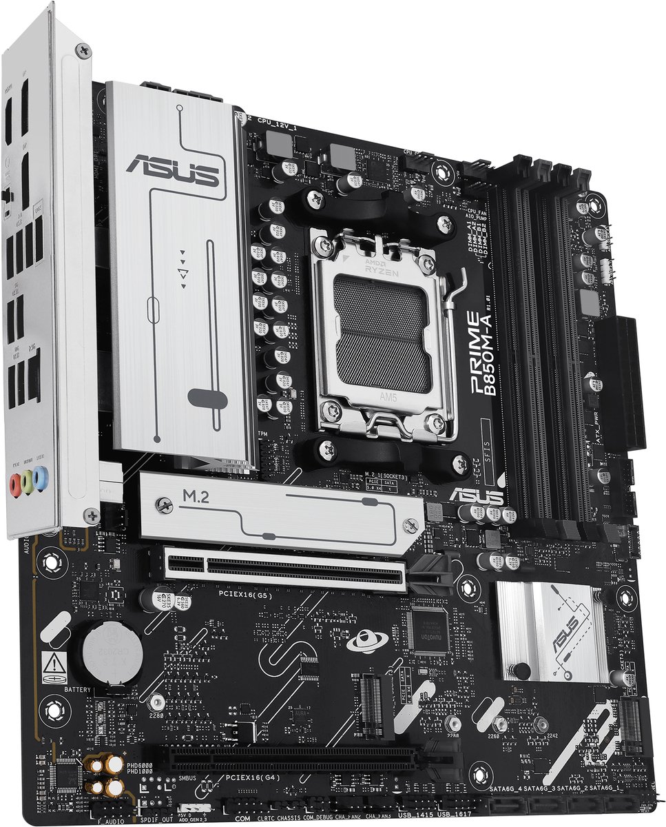 Asus Prime B850M-A-Csm Amd B850 Socket Am5 Micro Atx moederbord - afbeelding 6