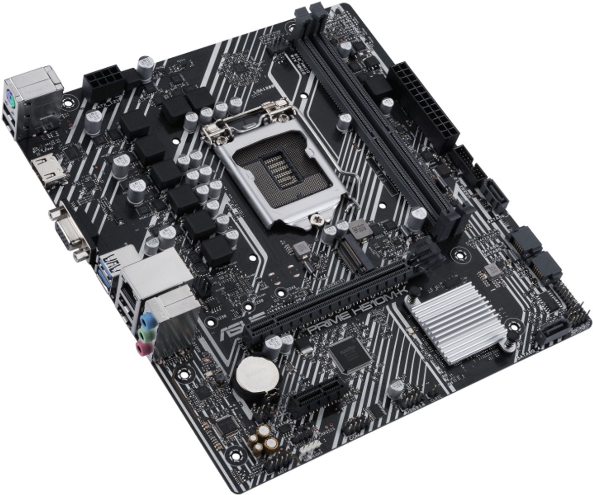 Asus Prime H510M-K - Moederbord - Socket 1200 - Micro-Atx - Intel H510 Chipset - afbeelding 5