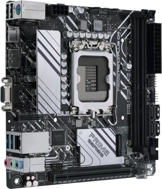 Asus prime h610i plus d4 csm 2 orig - ASUS PRIME H610I-PLUS D4-CSM Moederbord