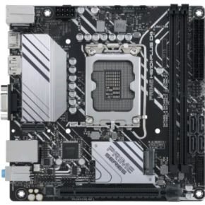 ASUS Asus Prime H610I-Plus D4-Csm - Moederbord Mini Itx - Lga1700-Sokkel - H610 Chipset - Usb 3.2 Gen 1 - Gigabit Lan - Interne Afbeeldingen (Cpu Vereist) - Hd Audio (8-Kanaals)