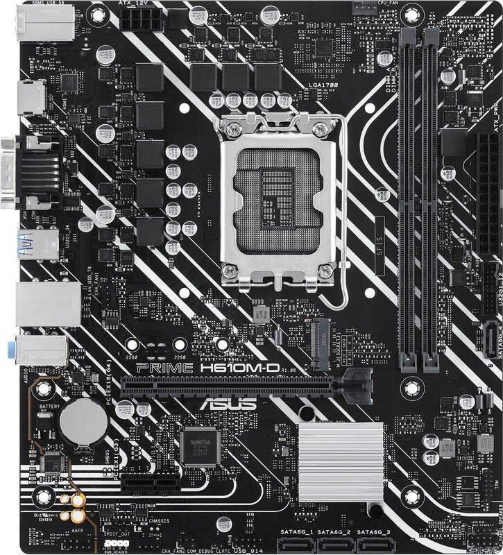 ASUS Asus Prime H610M-D - Moederbord - Micro-Atx - Intel H610 - Lga 1700