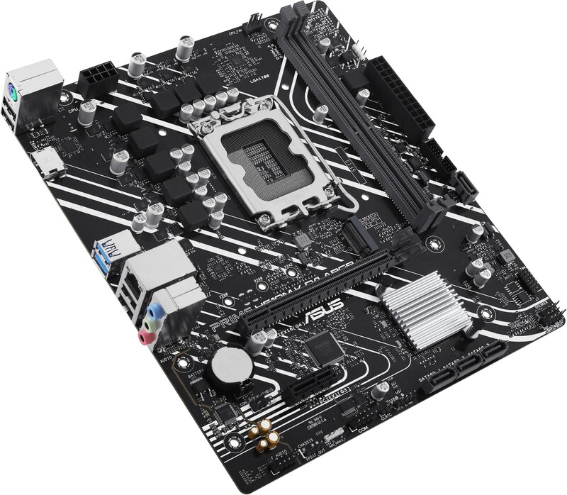 Asus prime h610m k d4 intel h610 4 orig - ASUS Prime H610M-K D4 Moederbord