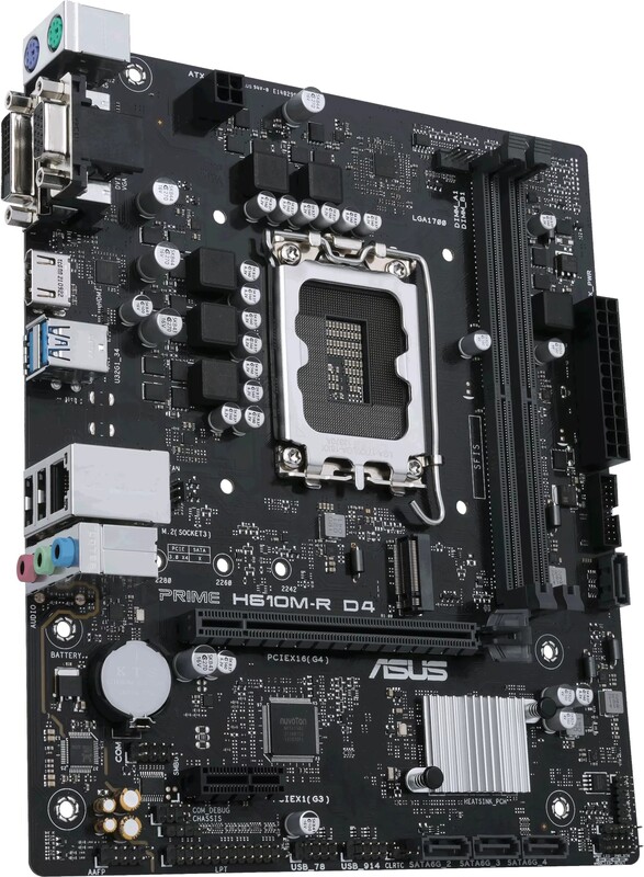 Asus prime h610m r d4 3 orig - ASUS PRIME H610M-R D4 Moederbord