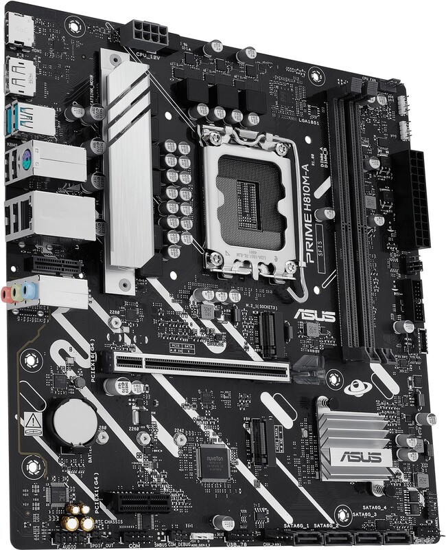 Asus prime h810m a csm moederbord 2 orig - ASUS PRIME H810M-A-CSM Moederbord