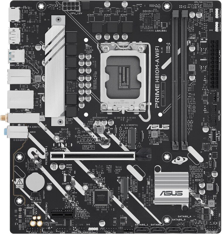 Asus prime h810m a wifi - ASUS PRIME H810M-A WIFI Moederbord