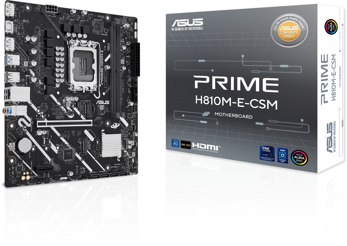 PRIME H810M-E-CSM Motherboard - afbeelding 4