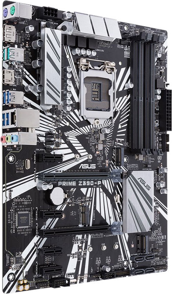 Asus Prime Z390-P Moederbord Socket Intel 1151V2 Vormfactor Atx Moederbord - afbeelding 2