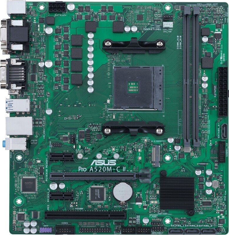 ASUS ASUS PRO A520M-C II/CSM moederbord