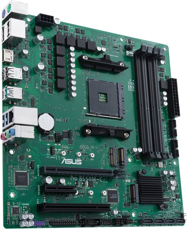 Asus pro b550m c csm 2 orig - ASUS PRO B550M-C/CSM Moederbord