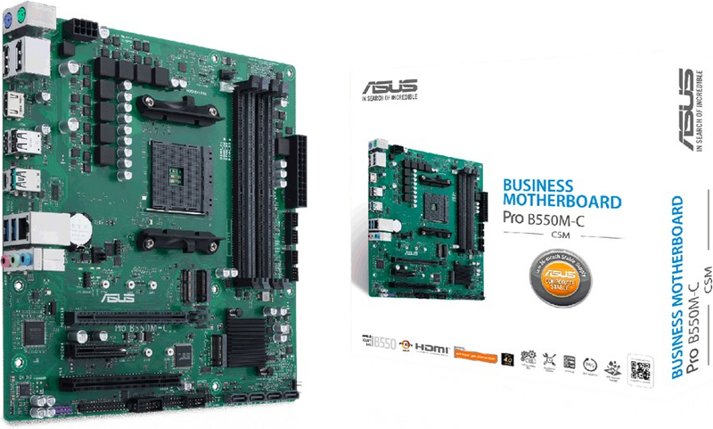 Asus pro b550m c csm 5 orig - ASUS PRO B550M-C/CSM Moederbord