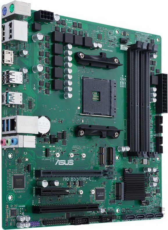 Asus pro b550m c csm - ASUS PRO B550M-C/CSM Moederbord
