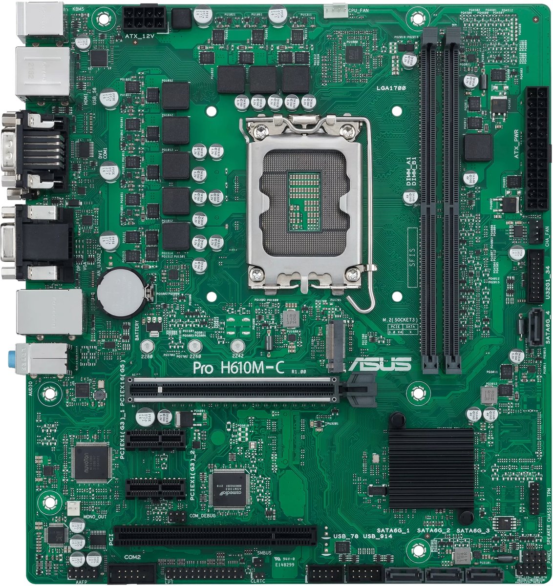 Pro H610M-C/CSM Moederbord - afbeelding 8